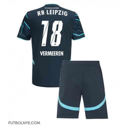 Camiseta RB Leipzig Arthur Vermeeren #18 Tercera Equipación para niños 2024-25 manga corta (+ pantalones cortos)